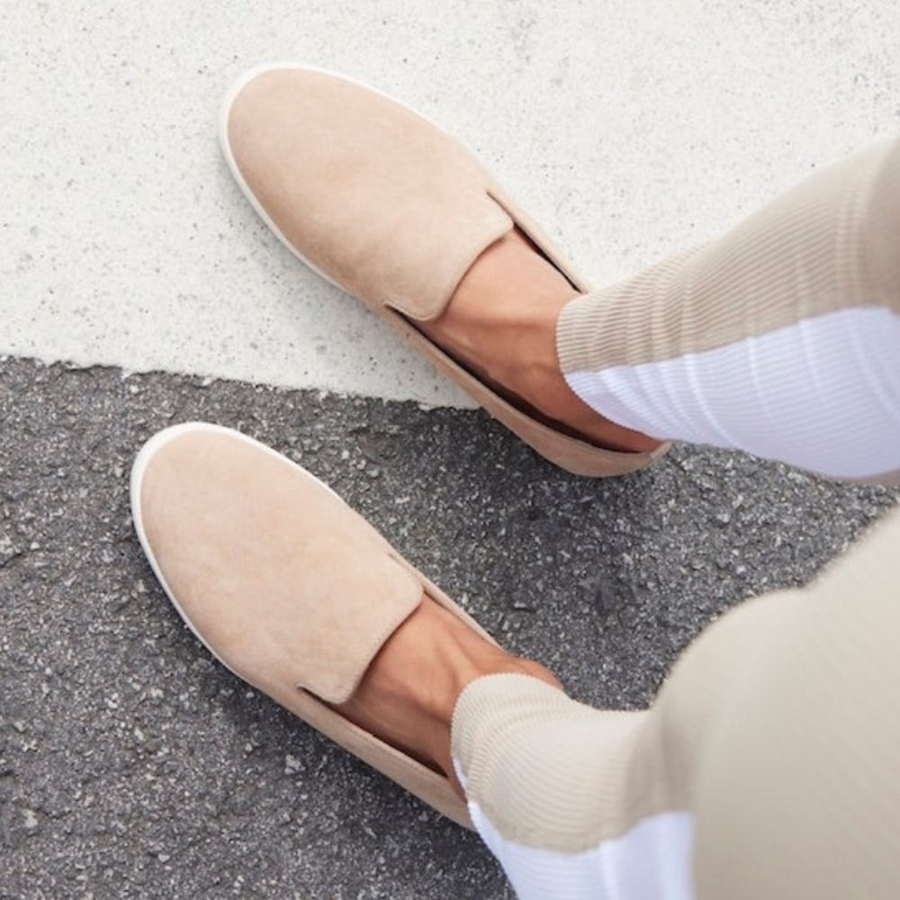 Birdies Swift Pull-on Sneaker In Shell Suede